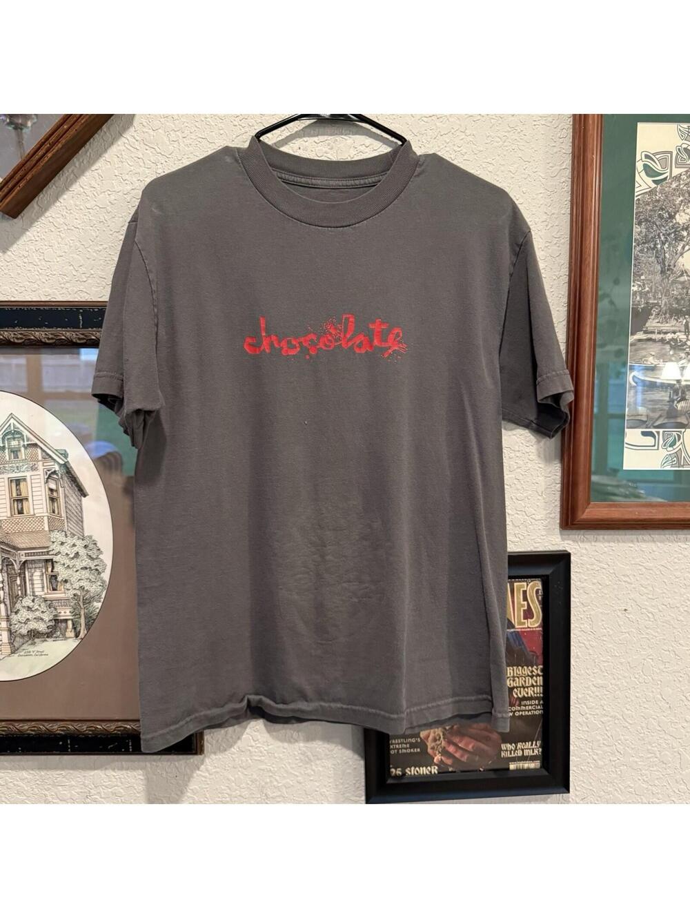 Vintage Chocolate Skateboards Short Sleeve T Shirt Size Men’s Medium